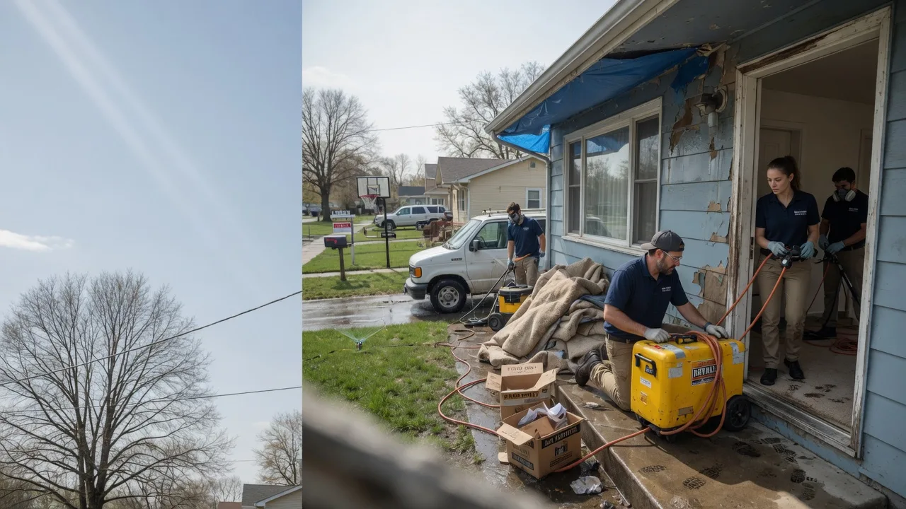 Basement Flood Cleanup in Arkansas City, KS near me